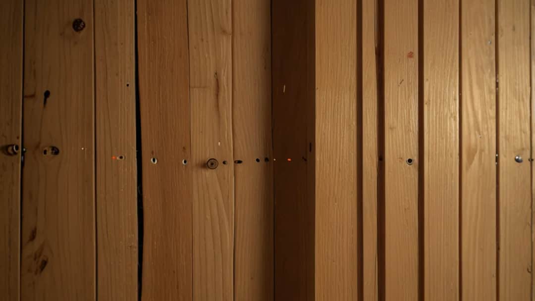 Jak zrobić ściankę działową z drewnianych listew - poradnik DIY