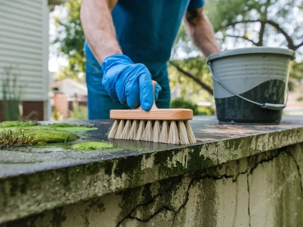 Jak usunąć mech z betonu domowe sposoby – skuteczne metody i porady