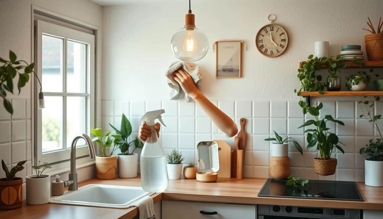 Skuteczne sposoby na odtłuszczenie ścian w kuchni przed malowaniem